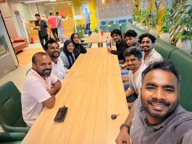 A moment with the SOAL team