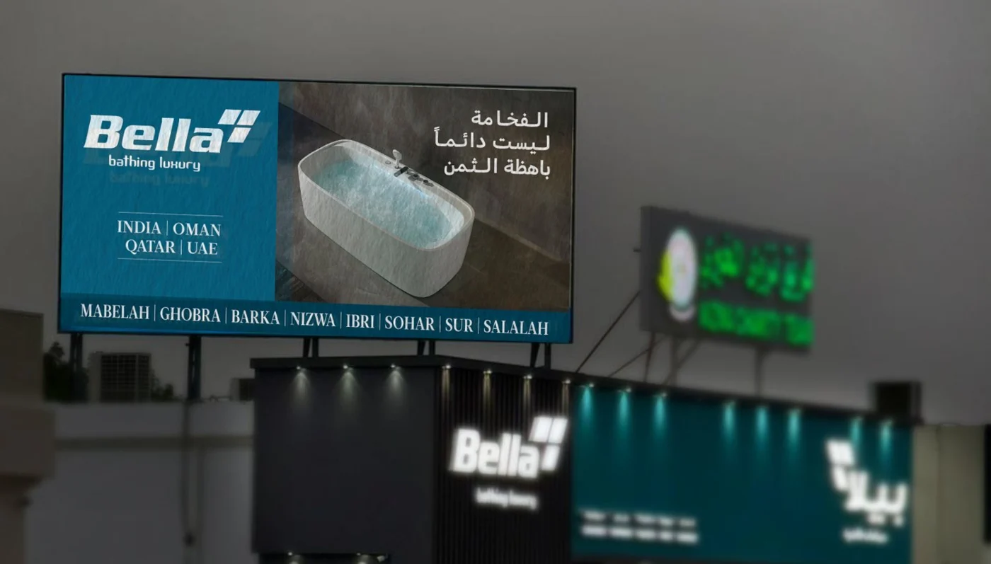Bella — Print & outdoor