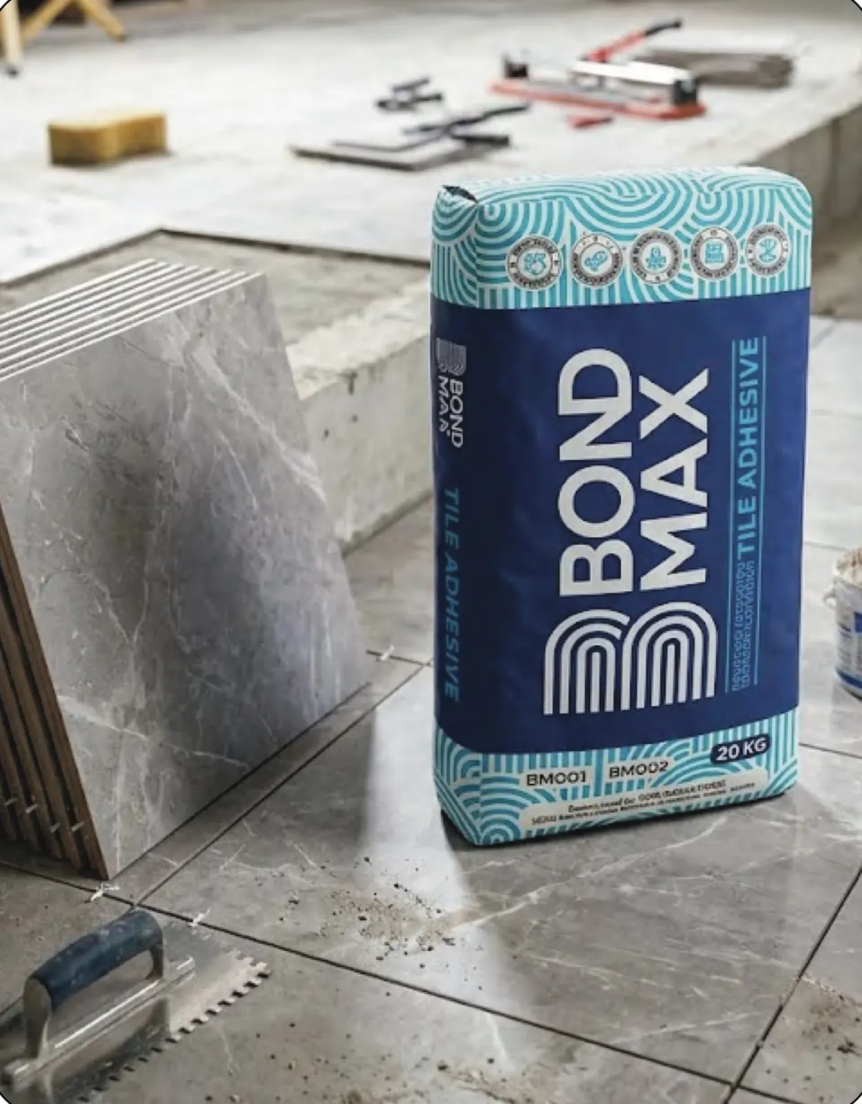 BondMax — From an adhesive mark to a brand mark.