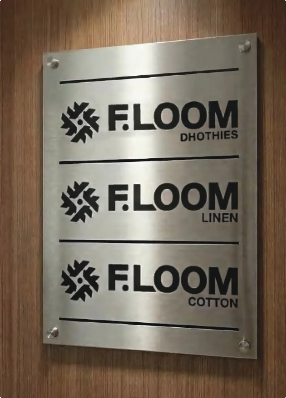 F.LOOM — A symbol that becomes a border.