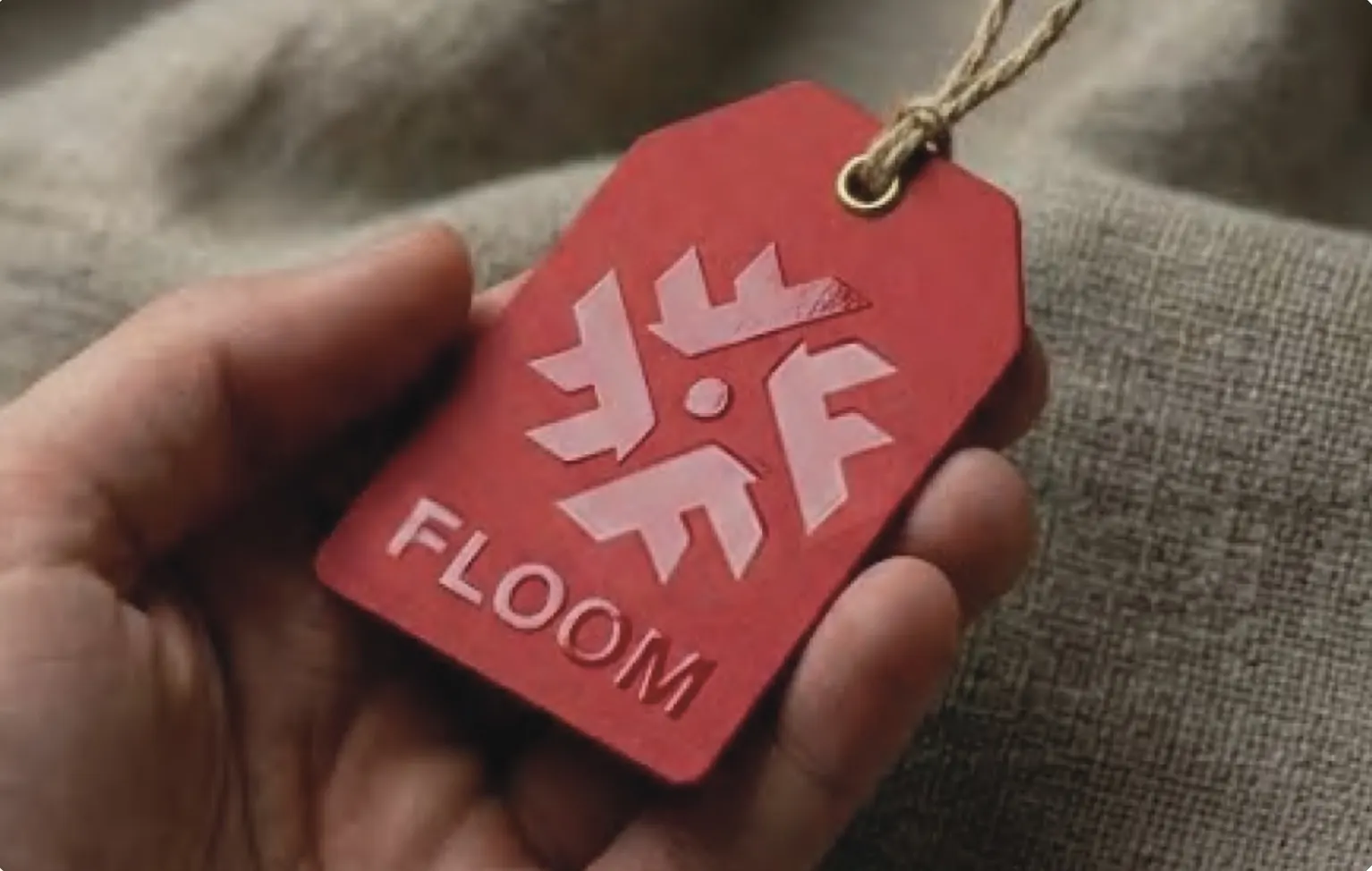 F.LOOM — A symbol that becomes a border.