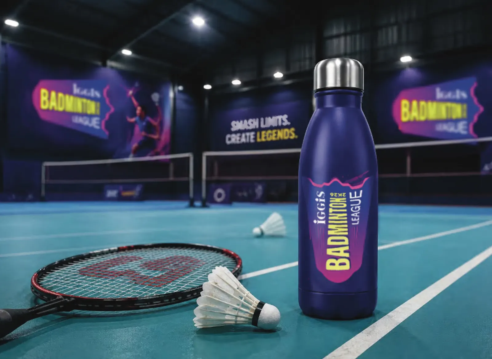 Indira Gandhi Group of Institutions — IGGIS Badminton League 2026.