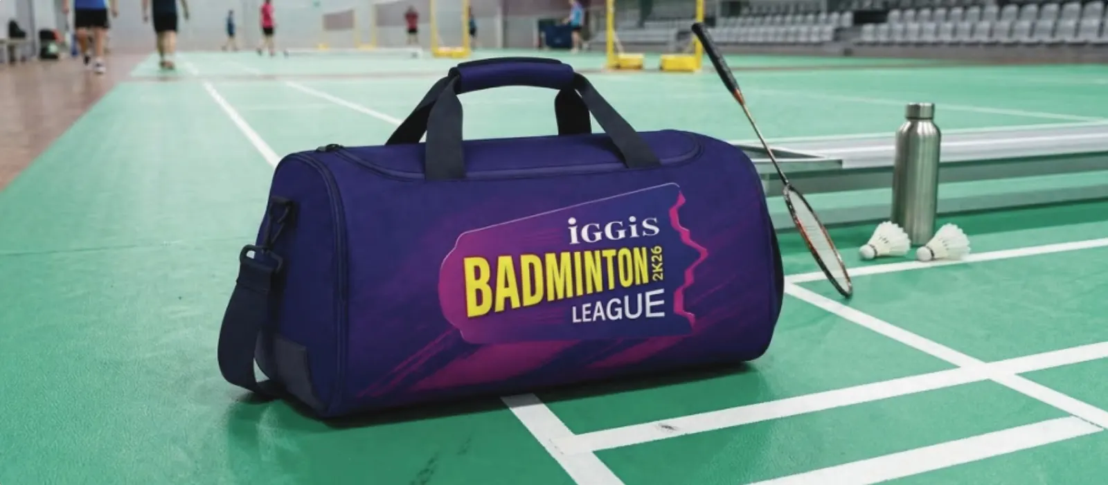 Indira Gandhi Group of Institutions — IGGIS Badminton League 2026.