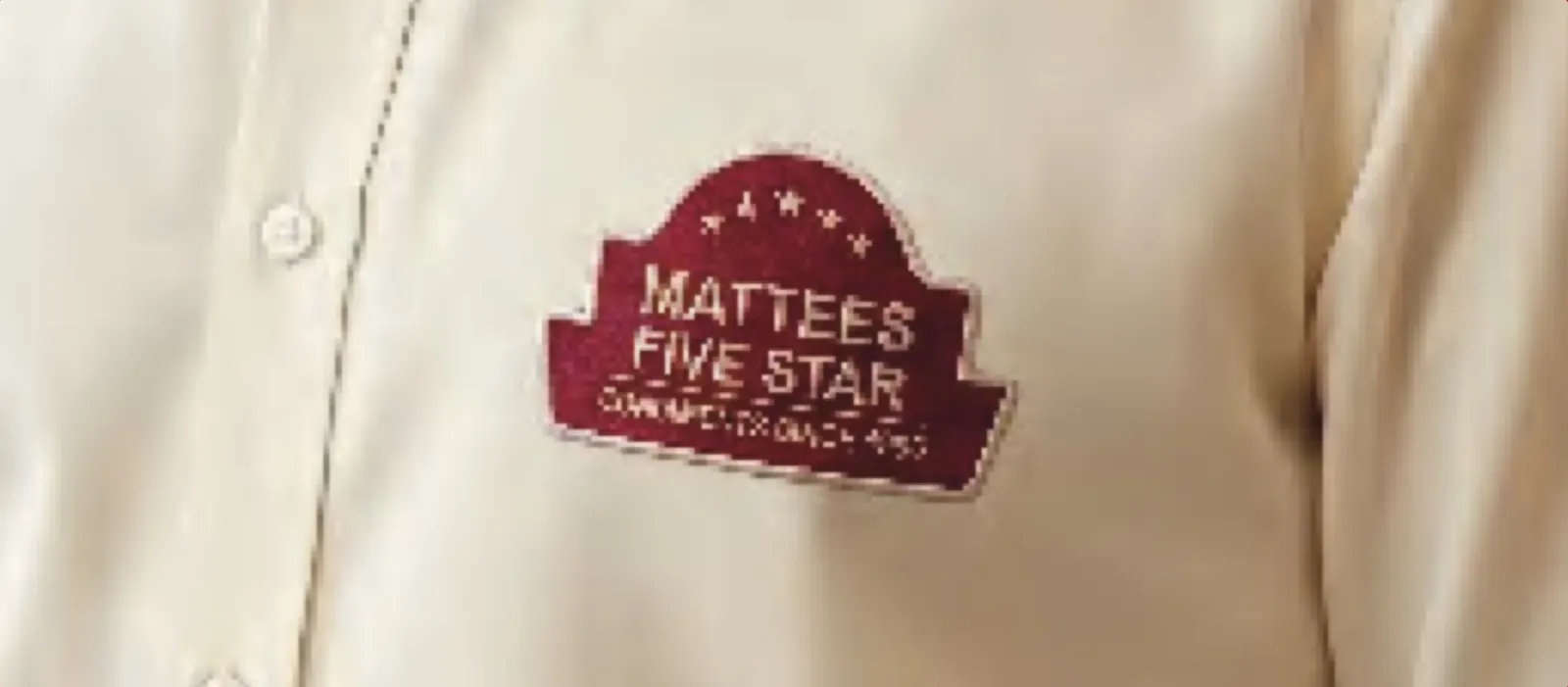 Mattees Five Star — Back to the logo people remembered.